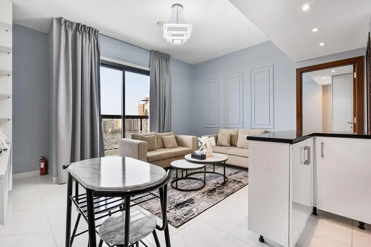 1Br Apt With Gym Access And Rooftop Pool Dubai